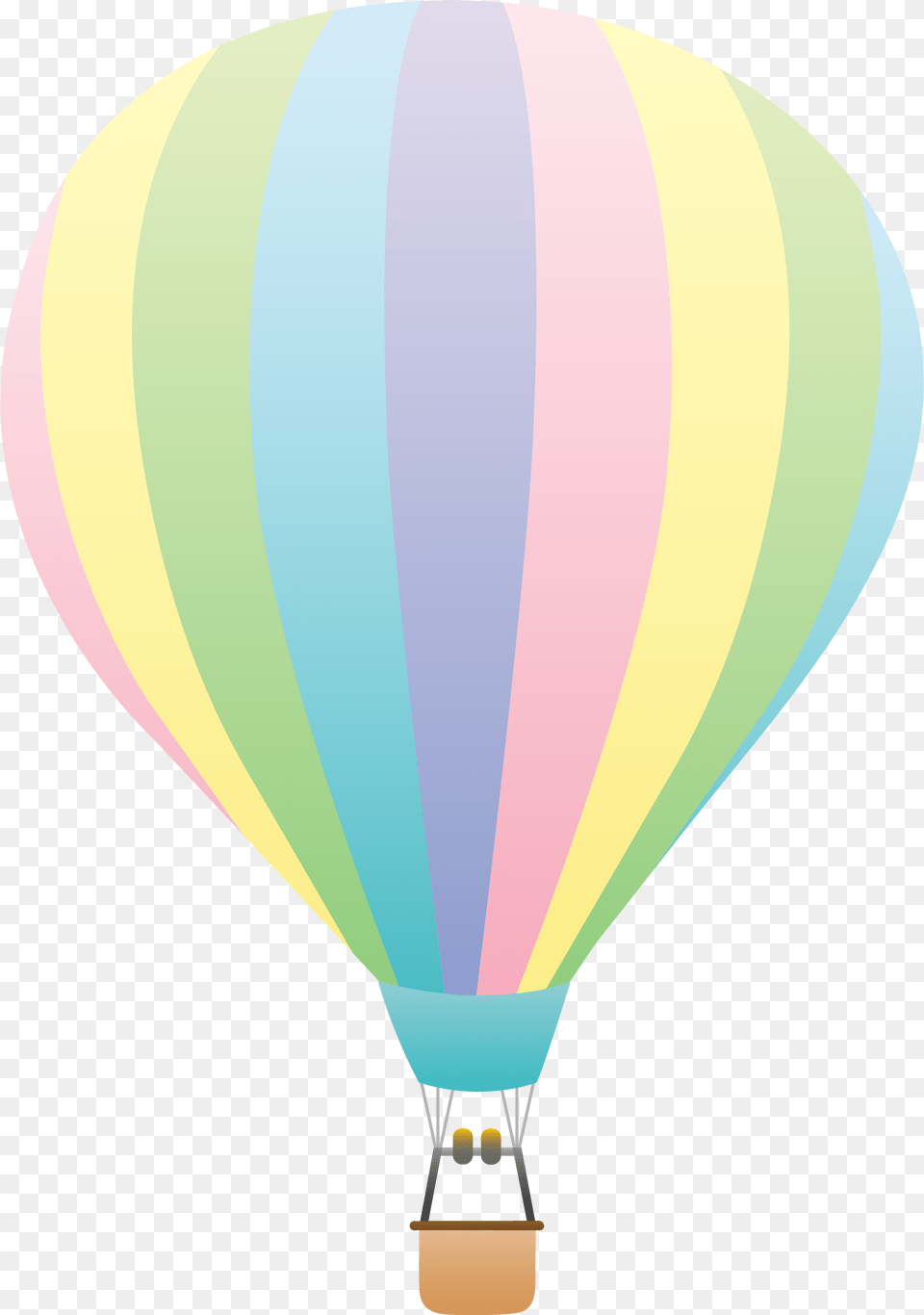 Hot Air Balloon Pink And Blue, Aircraft, Transportation, Vehicle, Hot Air Balloon Free Png