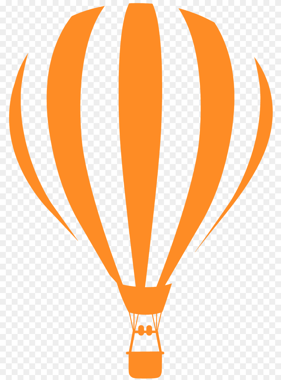Hot Air Balloon Silhouette, Aircraft, Hot Air Balloon, Transportation, Vehicle Free Png