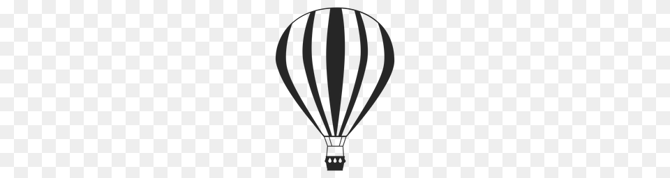 Hot Air Balloon Simple Illustration, Aircraft, Hot Air Balloon, Transportation, Vehicle Png