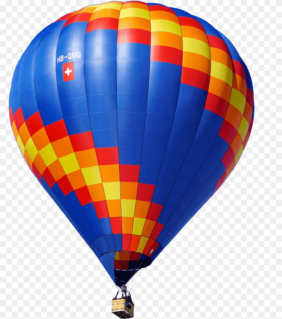 Hot Air Balloon Soaring Above The Crowd, Aircraft, Hot Air Balloon, Transportation, Vehicle Free Transparent Png