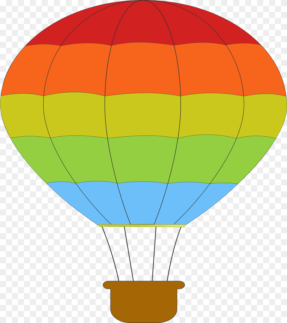 Hot Air Ballooning Clipart, Aircraft, Hot Air Balloon, Transportation, Vehicle Png Image