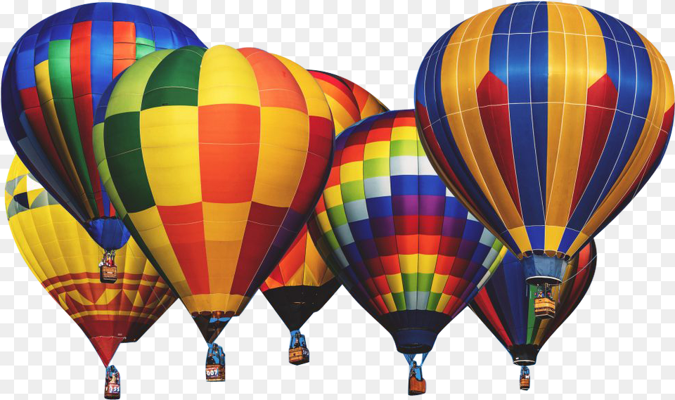 Hot Air Balloons Transparent Background Hot Air Balloons, Aircraft, Balloon, Hot Air Balloon, Transportation Png Image