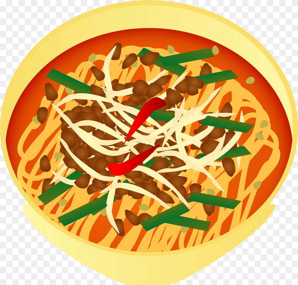 Hot And Sour Soup Noodles Clipart, Food, Noodle, Meal, Pasta Free Png