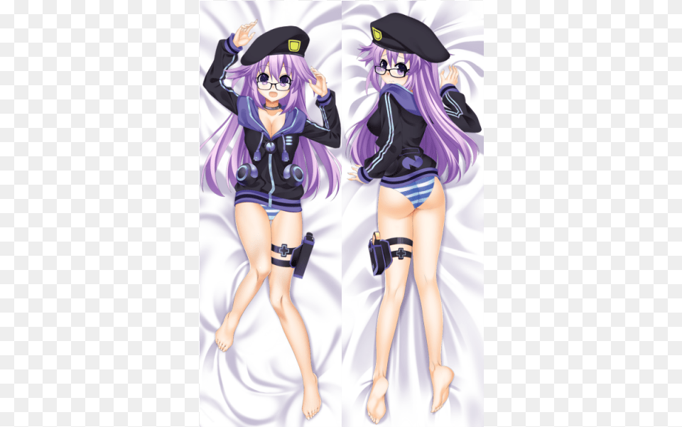 Hot Anime Game Hyperdimension Neptune Nepgear Anime Cartoon, Book, Comics, Publication, Person Png Image