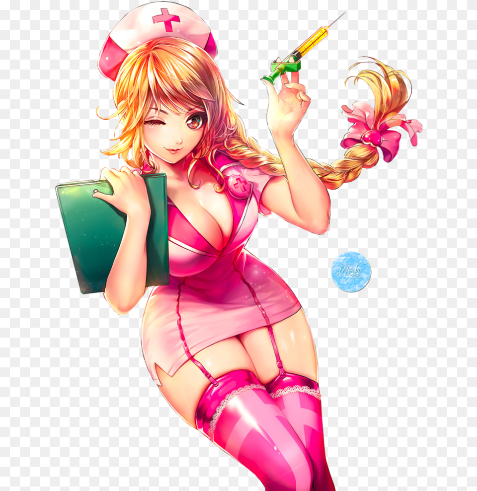 Hot Anime Girl Clip Art Royalty Free Library Anime Ecchi Girl, Book, Clothing, Comics, Costume Png