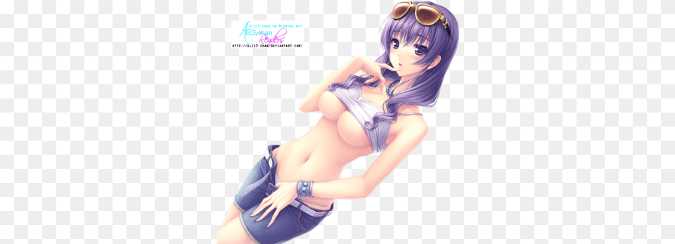 Hot Anime Girl Render Image Hot Anime Girl, Adult, Book, Comics, Female Free Transparent Png