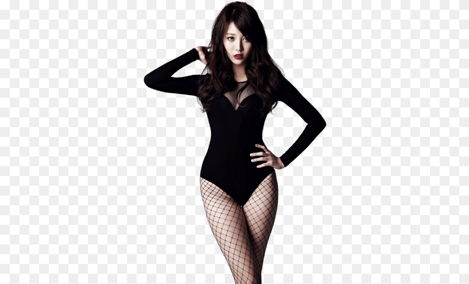 Hot Asian Woman In Fishnets Fan Bing Bing Body, Adult, Clothing, Female, Long Sleeve Free Png