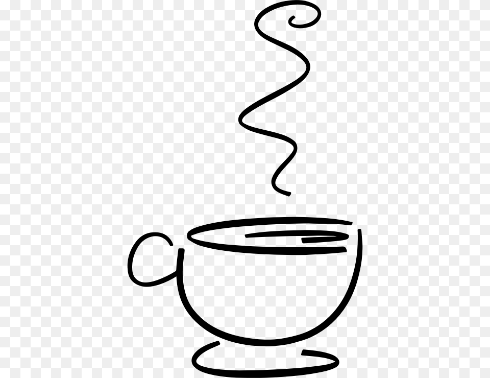 Hot Beverage Clipart, Gray Free Png Download