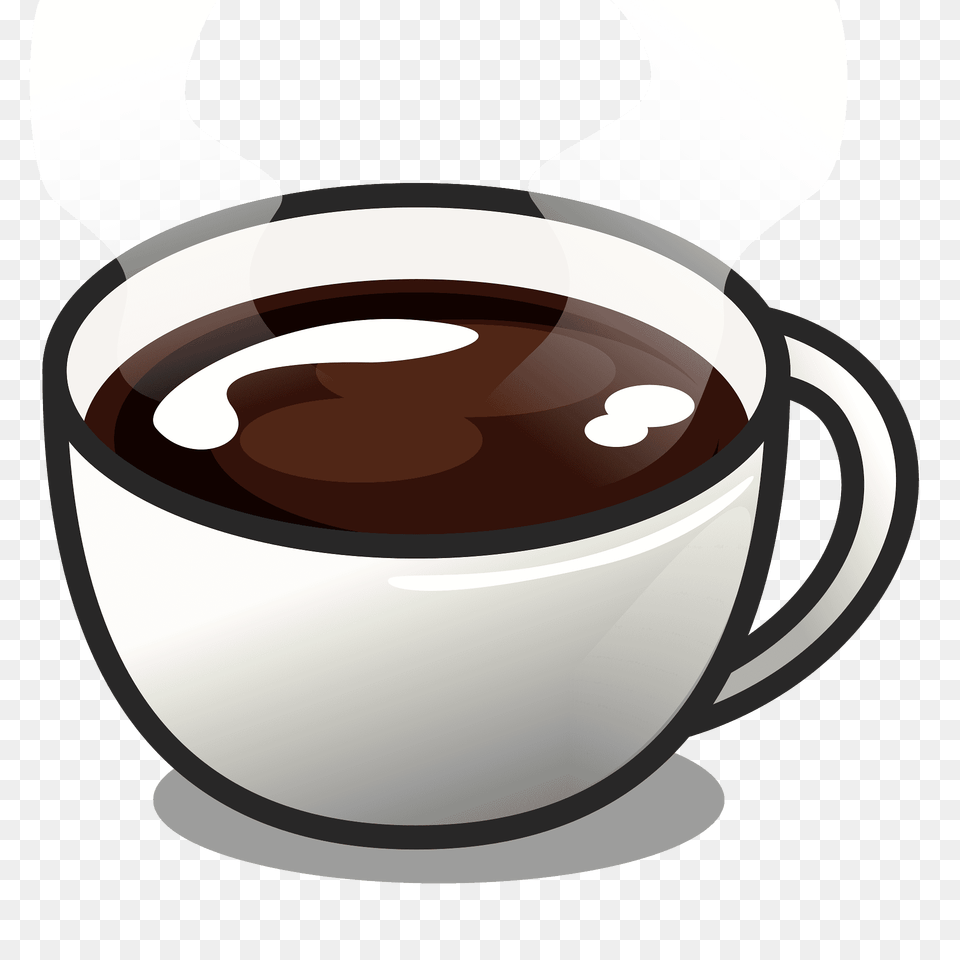 Hot Beverage Emoji Clipart, Cup, Chocolate, Dessert, Food Png Image