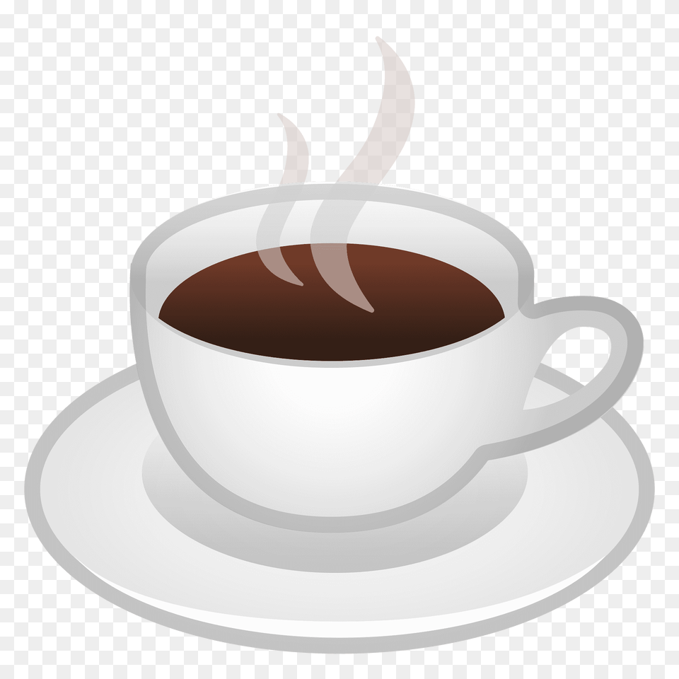 Hot Beverage Emoji Clipart, Cup, Coffee, Coffee Cup, Saucer Png