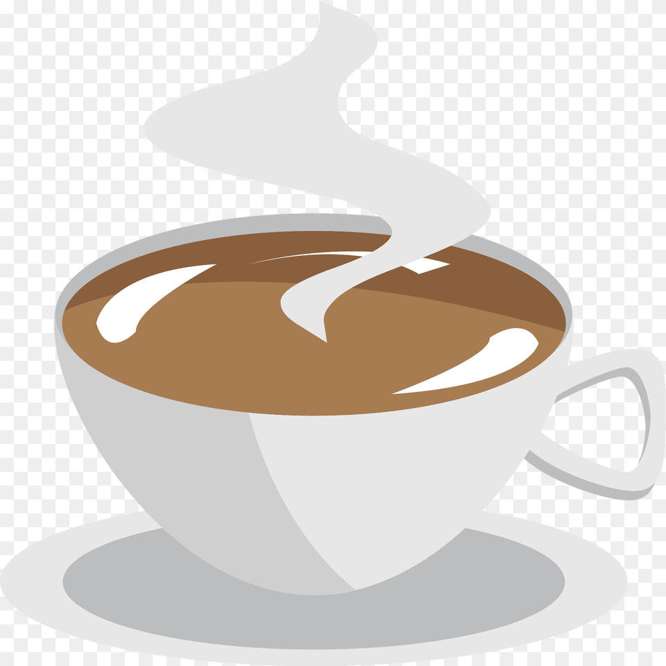 Hot Beverage Emoji Clipart, Cup, Coffee, Coffee Cup, Latte Free Transparent Png