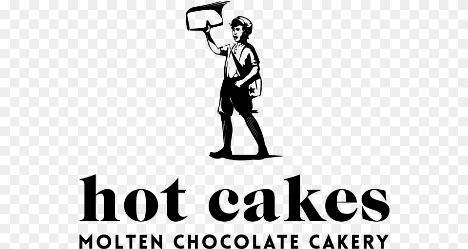 Hot Cakes Molten Chocolate Cakery Illustration, Gray Png Image
