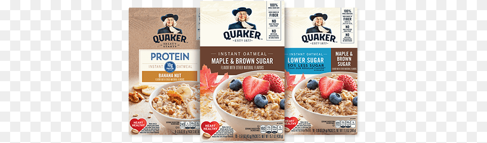 Hot Cereals Quakers Oats Logo, Breakfast, Food, Oatmeal, Adult Free Transparent Png