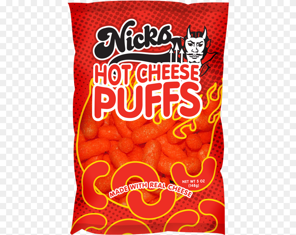 Hot Cheese Puffs Hot Cheese Puffs, Sweets, Food, Ketchup, Person Free Png Download
