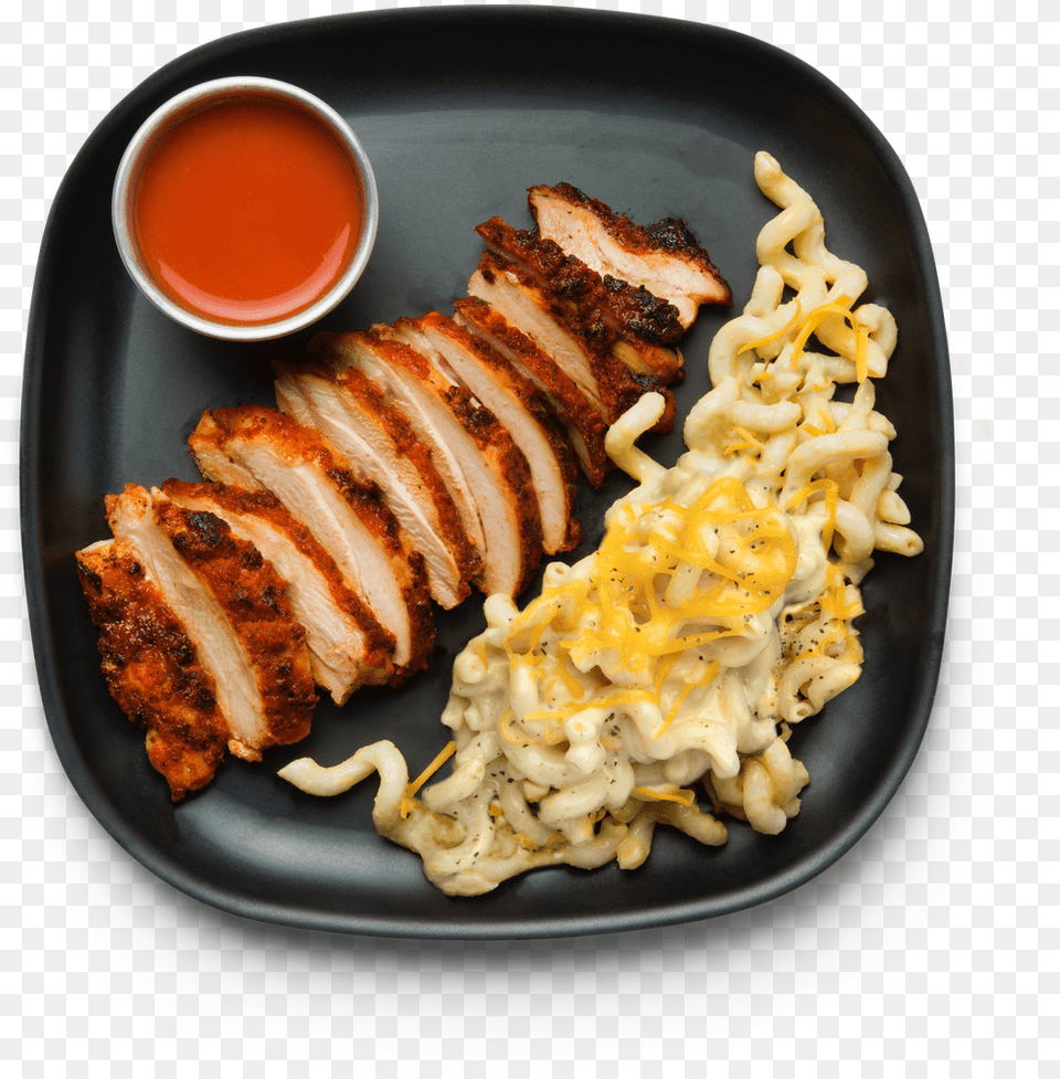 Hot Chicken With Fusilli Amp Cheese Snap Kitchen Hot Chicken With Fusilli And Cheese, Food, Food Presentation, Meat, Pork Free Png Download