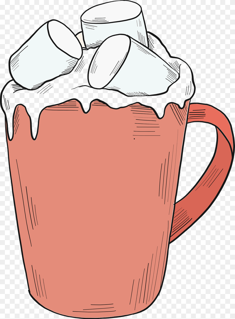 Hot Chocolate Clipart, Cup, Bottle, Shaker Free Png