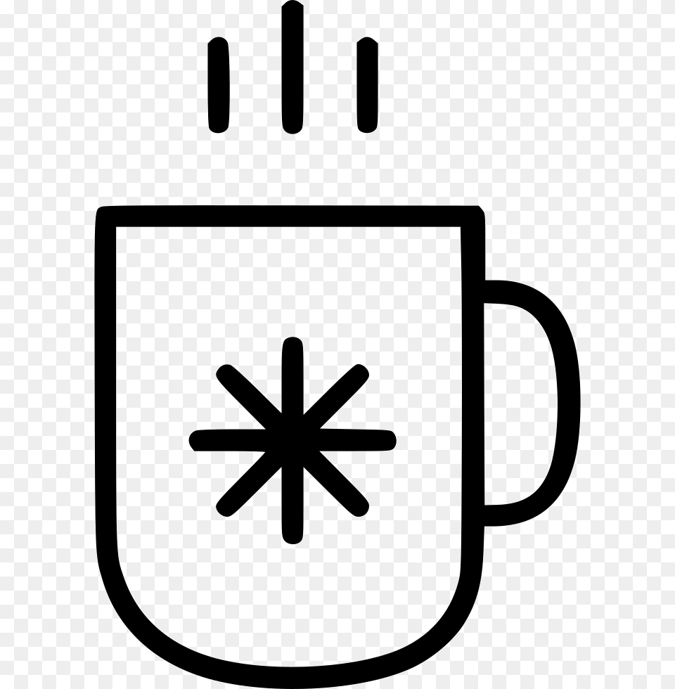 Hot Chocolate Icon, Cutlery, Smoke Pipe, Stencil, Beverage Free Transparent Png