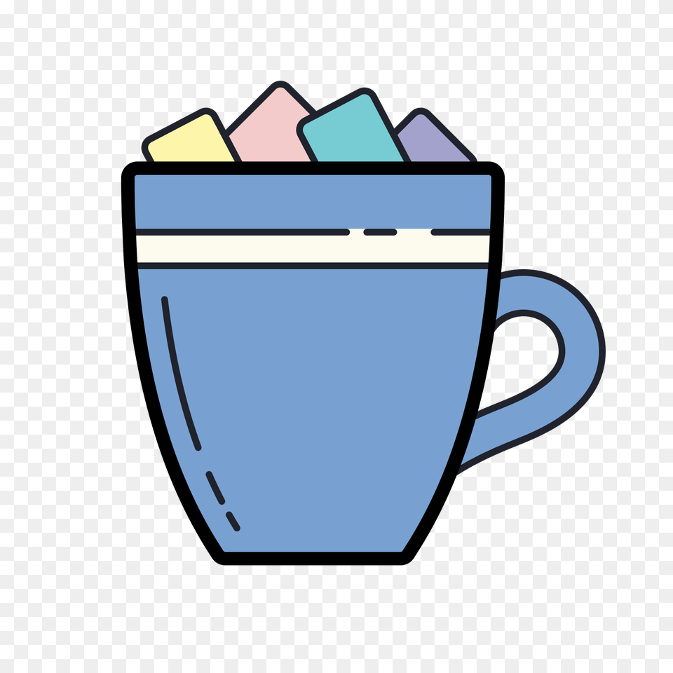 Hot Chocolate With Marshmallows Icon, Cup, Beverage, Coffee, Coffee Cup Free Transparent Png