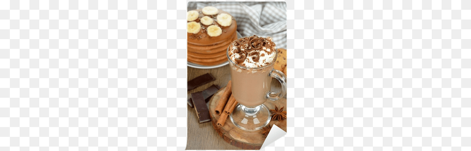 Hot Chocolate With Whipped Cream Wall Mural Czekolada Z Bit, Cup, Beverage, Dessert, Food Png