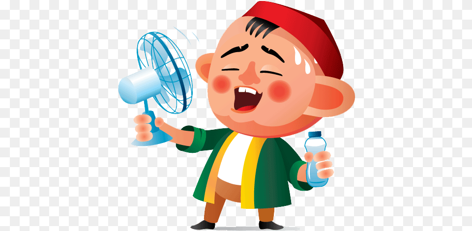 Hot Clipart Weather Nice Hot Weather Hot Clipart, Baby, Person, Face, Head Free Png