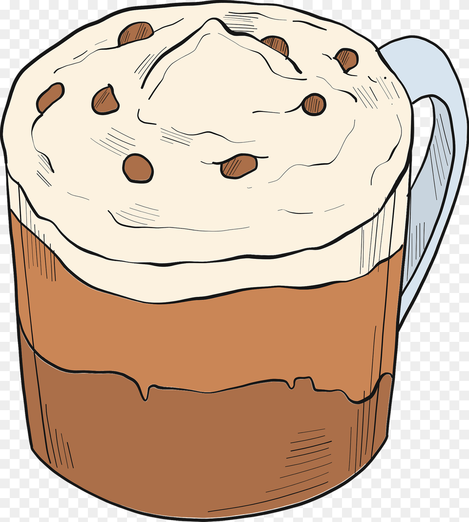 Hot Cocoa Clipart, Cup, Cream, Dessert, Food Free Png