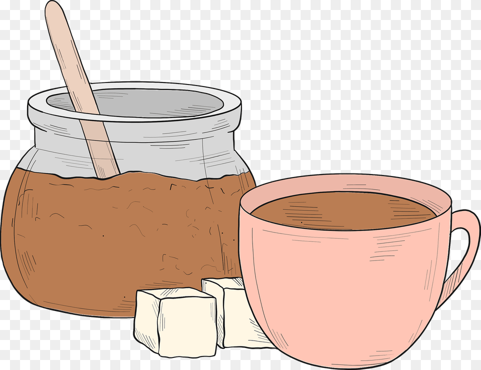 Hot Cocoa Clipart, Cup, Cutlery, Spoon, Beverage Png