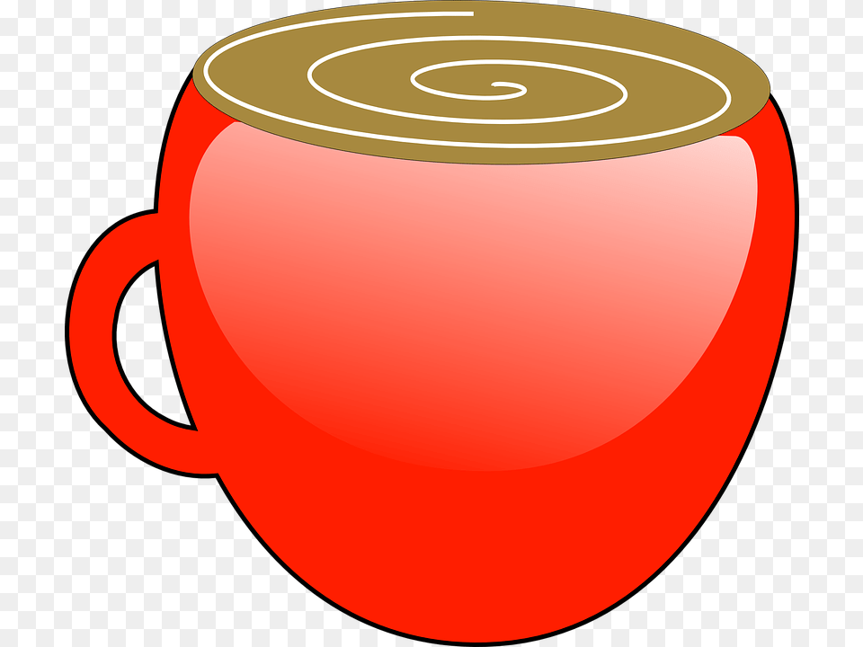 Hot Cocoa Clipart Group With Items, Cup, Can, Tin, Beverage Png Image