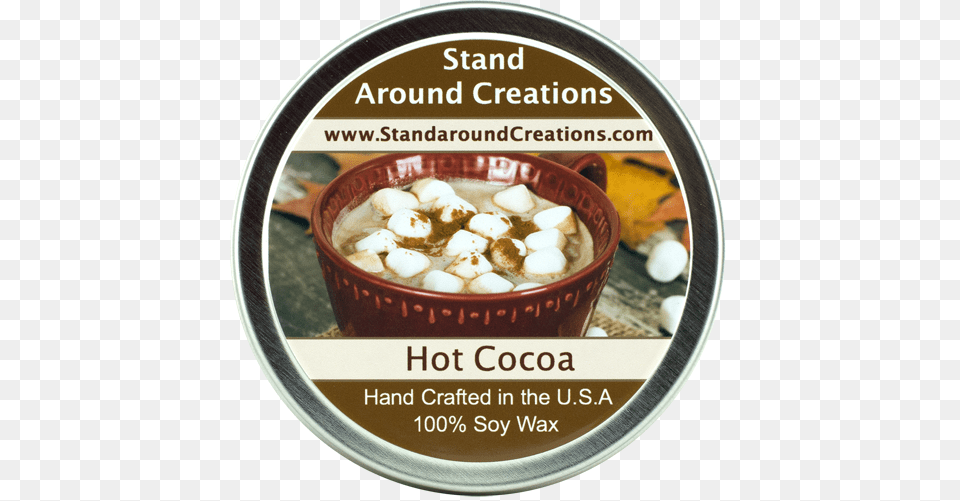 Hot Cocoa Tin 6 Oz Stand Around Creations Hot Cocoa Tin 6 Oz, Cup, Beverage, Chocolate, Dessert Png