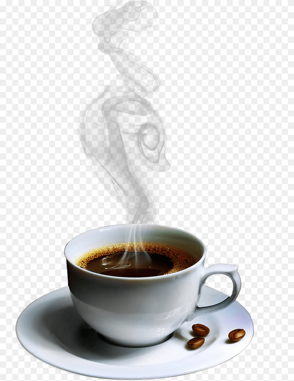 Hot Coffee Cup, Beverage, Coffee Cup, Saucer Free Png