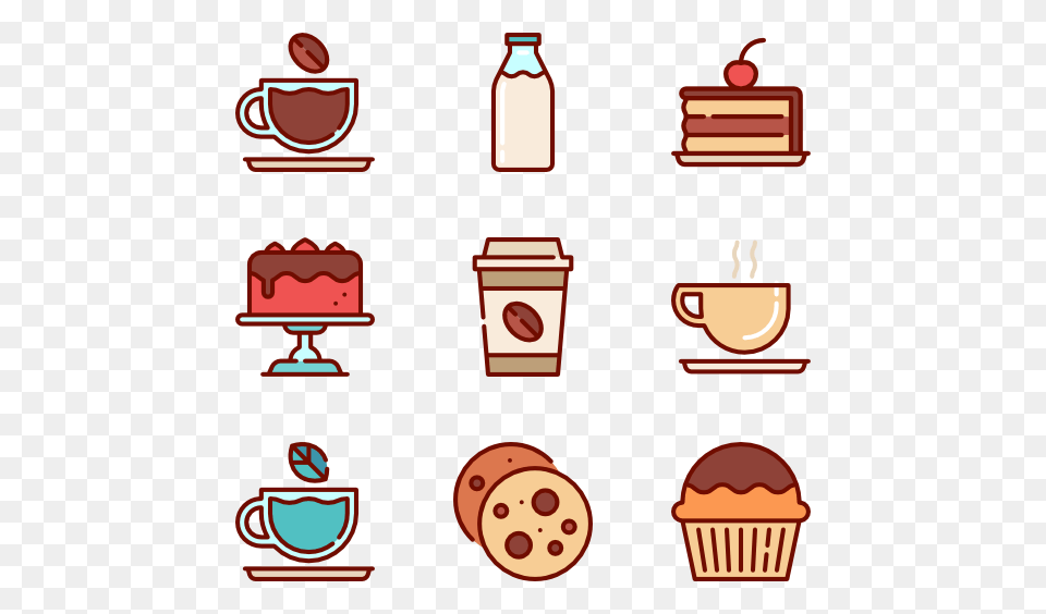 Hot Coffee Icon Packs, Cup, Cutlery, Pottery, Beverage Free Png