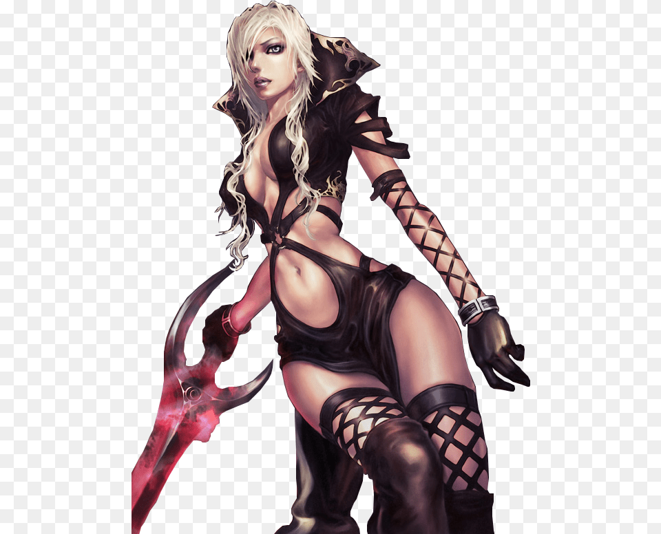Hot Demon Girl Anime Warrior Sexy Girl Image Hot Anime Demon Girl, Adult, Person, Female, Costume Free Png