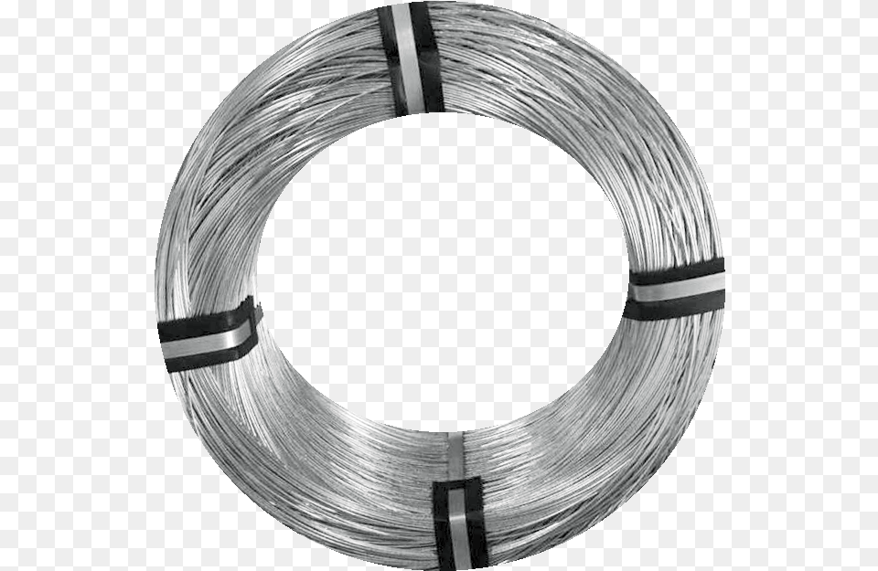 Hot Dip Galvanized Wire For Netting Of Meshgabionfence Circle, Coil, Spiral, Chandelier, Lamp Free Transparent Png
