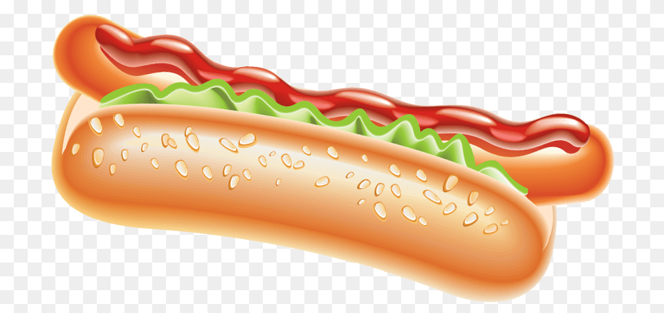 Hot Dog, Food, Hot Dog, Ketchup, Smoke Pipe Free Png