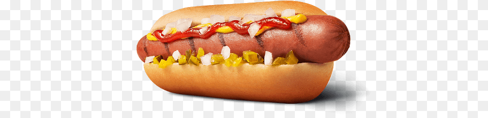 Hot Dog, Food, Hot Dog, Ketchup Png Image