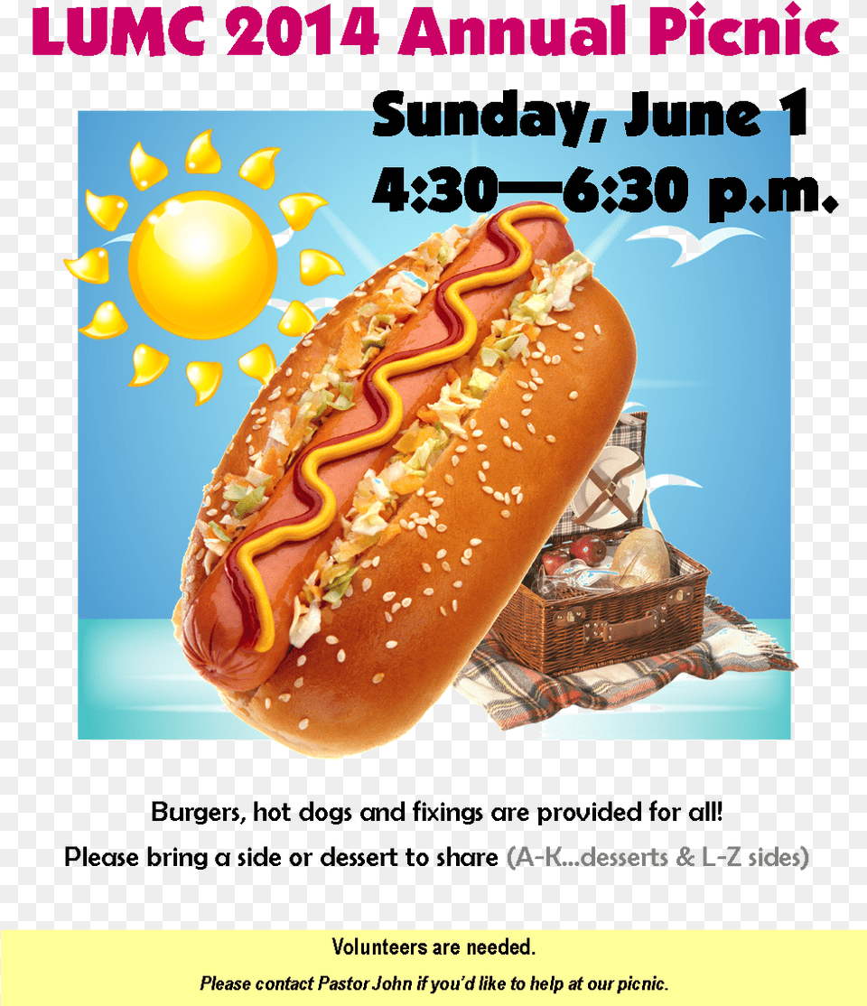 Hot Dog, Food, Hot Dog Png Image