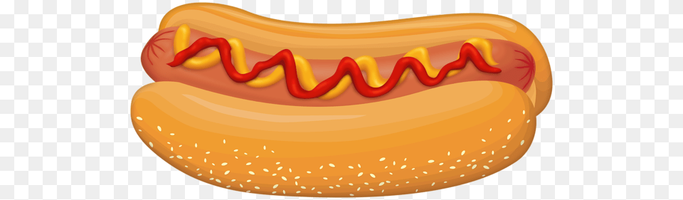 Hot Dog, Food, Hot Dog, Ketchup Png