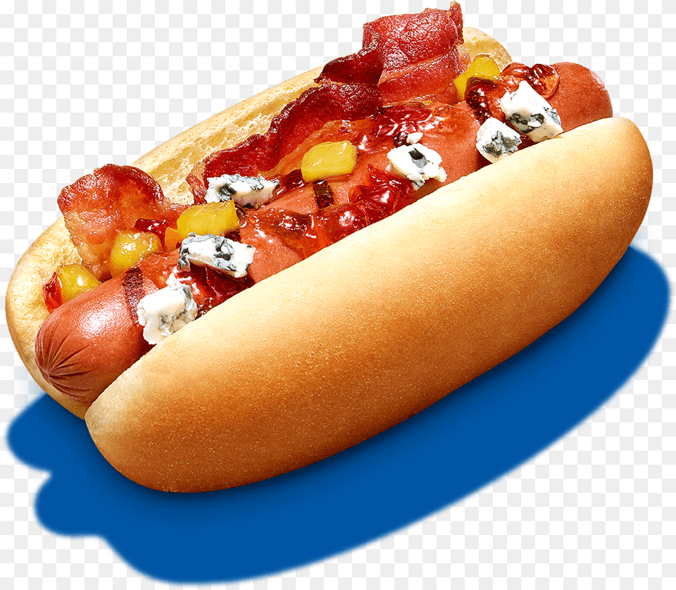 Hot Dog Bacon, Food, Hot Dog Free Png Download