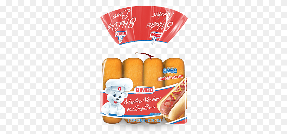 Hot Dog Buns Bimbo Hot Dog Buns, Food, Hot Dog, Ketchup Png