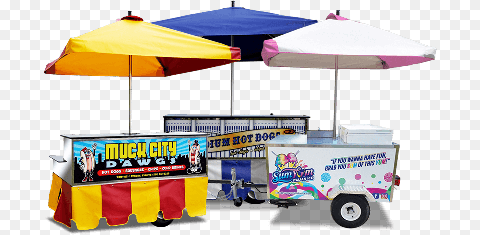 Hot Dog Carts For Sale Food Cart With Umbrella Design, Canopy Png