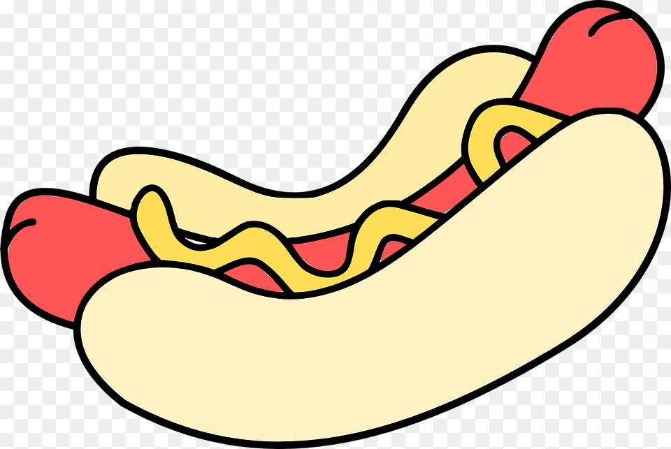 Hot Dog Colouring Pages, Food, Hot Dog, Animal, Fish Png Image