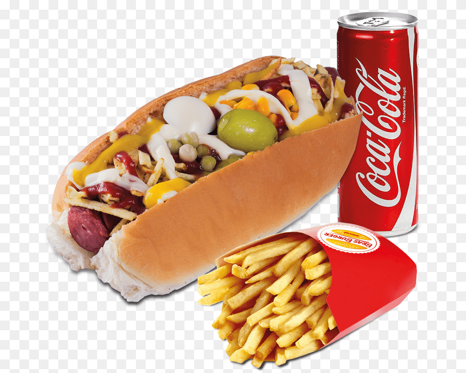 Hot Dog Dogo Coca Cola, Food, Hot Dog, Can, Tin Free Png