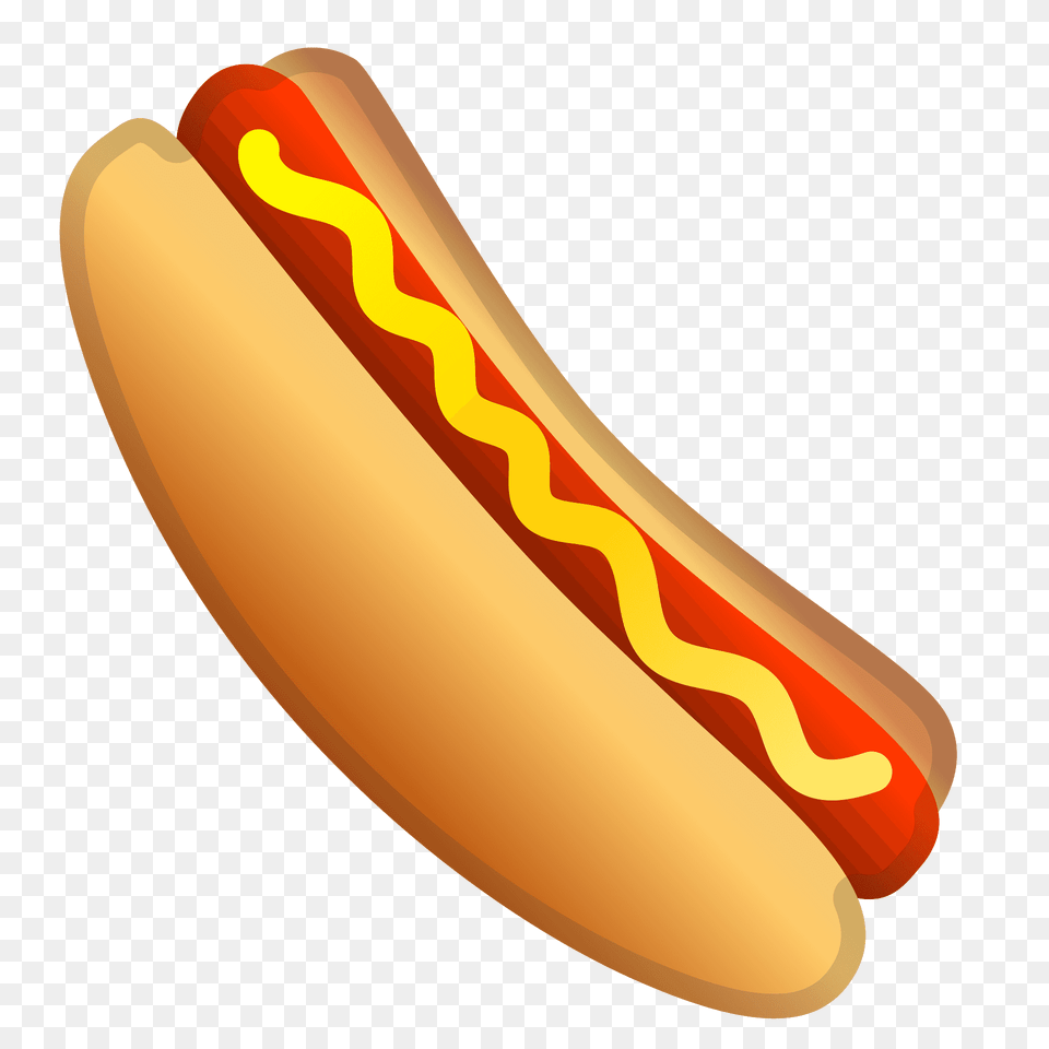 Hot Dog Emoji Clipart, Food, Hot Dog, Ketchup Png