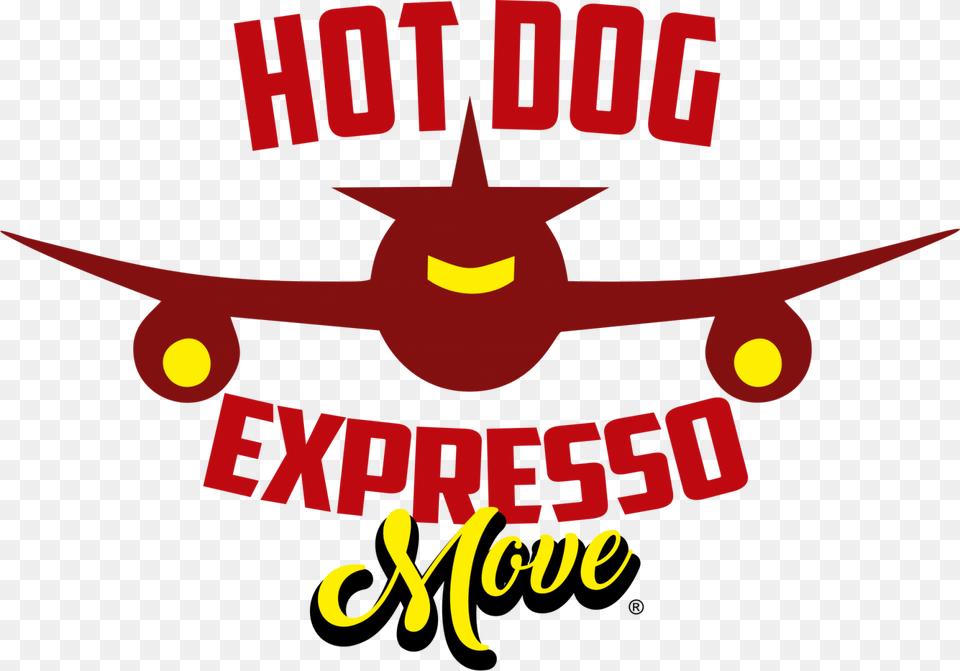 Hot Dog Expresso Tradicional Hot Dog Expresso Move, Logo, Aircraft, Transportation, Vehicle Free Png Download