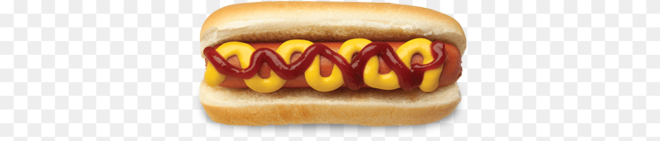 Hot Dog Hot Dog Sandwich Top View, Food, Hot Dog, Ketchup Free Png Download