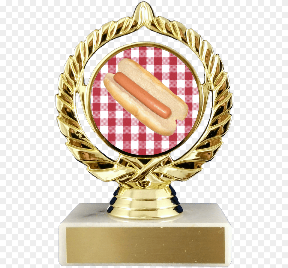 Hot Dog Logo Trophy, Food, Hot Dog Free Transparent Png