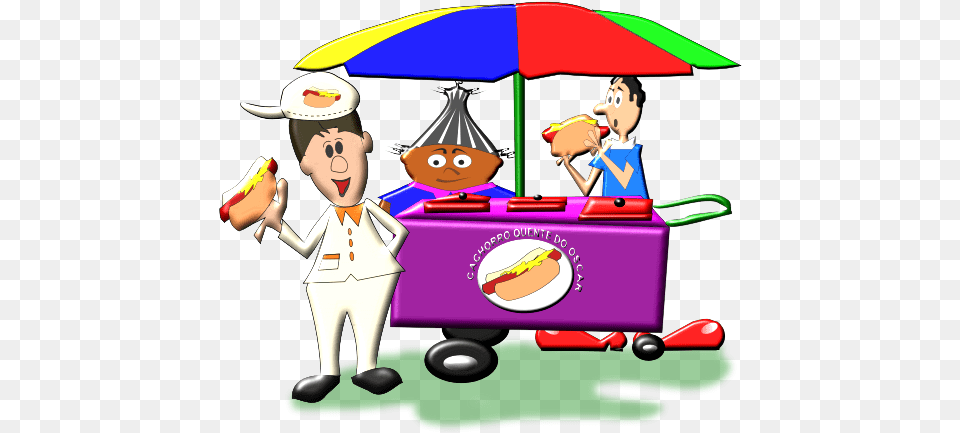 Hot Dog Stand Clip Art, Person, Face, Head, Clothing Free Transparent Png