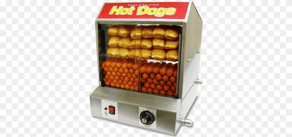 Hot Dog Steamerbun Warmer Hot Dog, Food Free Png