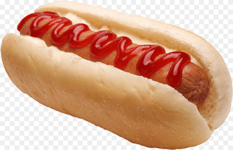 Hot Dog Transparent, Food, Hot Dog, Ketchup Png