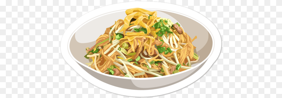 Hot Dry Noodles, Food, Noodle, Plate, Pasta Free Png Download