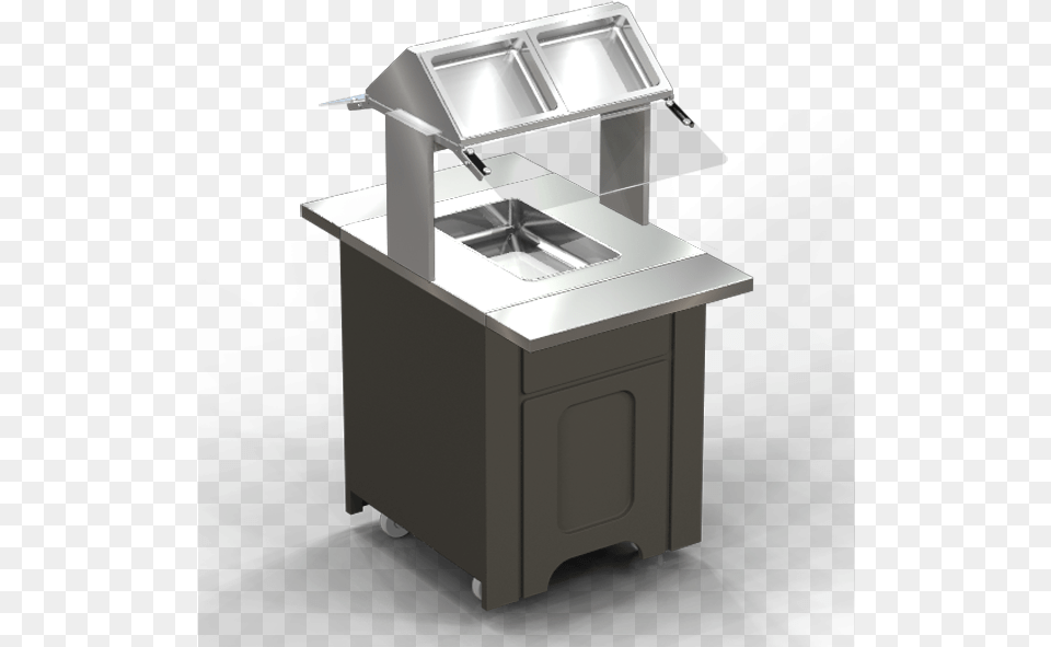 Hot Food Bar Steam Table With 1 Dry Hot Well Nsf4 Food, Sink, Sink Faucet Free Png Download